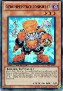 Gerümpelsynchronisierer AC11-001 Super Rare Poor Deutsch