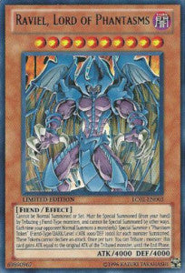 Raviel, Herr der Phantome LC02-003 Ultra Rare Light Played Deutsch