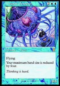 Gedankenverschlinger ODY-105 Rare Light Played Deutsch Foil