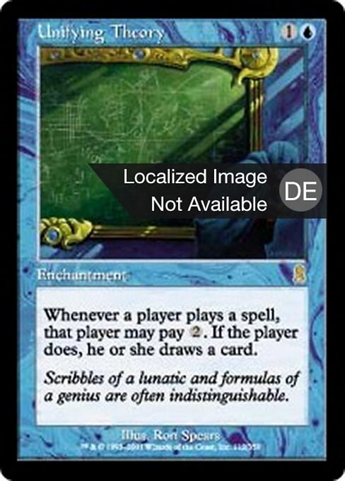 Allumfassende Theorie ODY-112 Rare Good Deutsch Foil