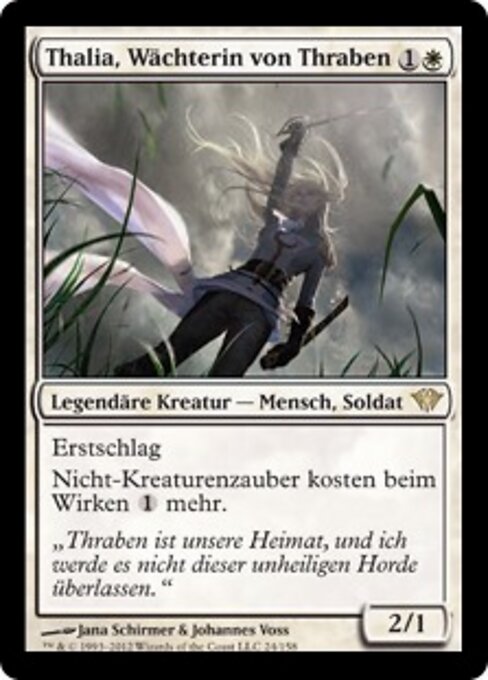 Thalia, Wächterin von Thraben DKA-24 Rare Excellent Deutsch