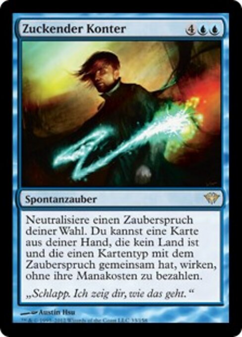 Zuckender Konter DKA-33 Rare Light Played Deutsch