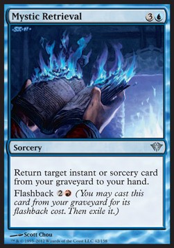 Mystic Retrieval DKA-42 Uncommon Good Englisch Foil