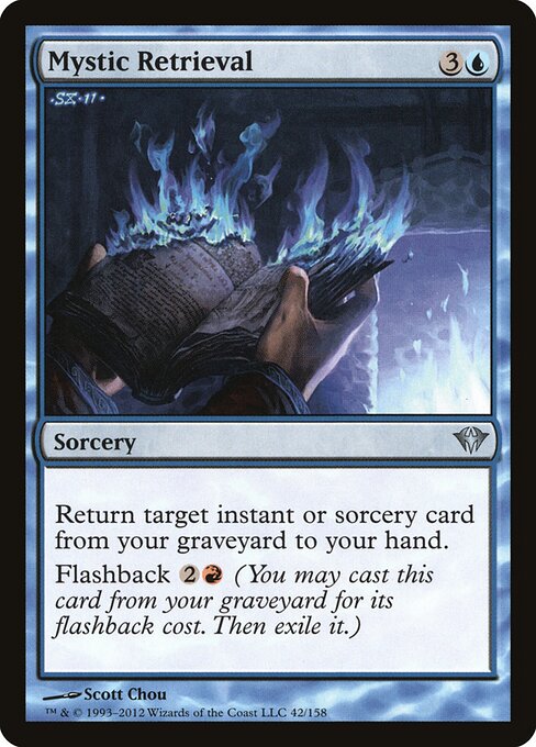 Mystic Retrieval DKA-42 Uncommon Good Englisch Foil