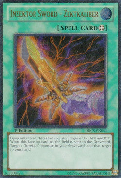 Insektorschwert - Sektkalibur ORCS-DE054 Ultimate Rare Light Played Deutsch 1. Auflage