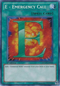 E - Eiliger Notruf RYMP-024 Secret Rare Excellent Deutsch 1. Auflage