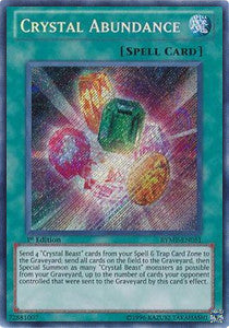 Kristallüberfluss RYMP-051 Secret Rare Excellent Deutsch 1. Auflage