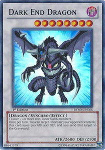 Finsternis End Drache RYMP-066 Super Rare Light Played Deutsch 1. Auflage