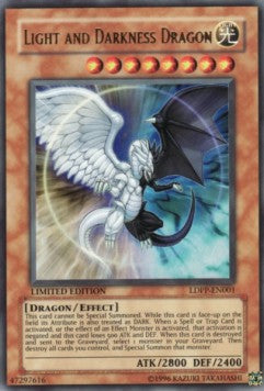 Light and Darkness Dragon LDPP-001 Ultra Rare Good Englisch