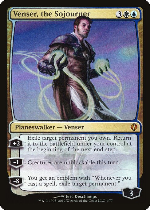 Venser, the Sojourner DDI-1 Mythic Near Mint Englisch Foil