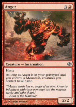 Anger DDI-51 Uncommon Light Played Englisch