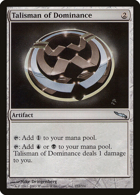 Talisman of Dominance MRD-253 Uncommon Good Englisch Foil
