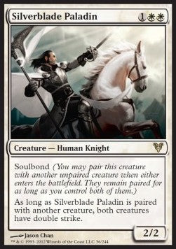 Silberklingen-Paladin AVR-36 Rare Light Played Deutsch