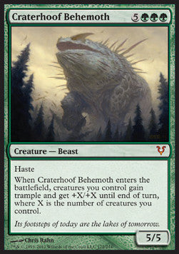 Kraterhuf-Behemoth AVR-172 Mythic Excellent Englisch