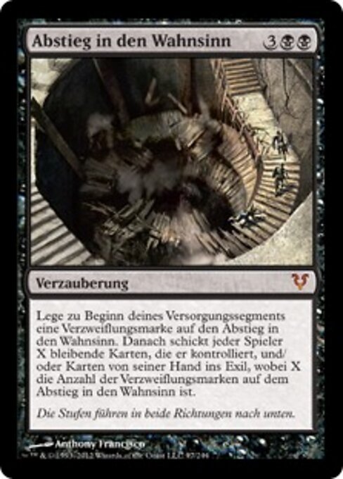 Abstieg in den Wahnsinn AVR-97 Mythic Excellent Deutsch