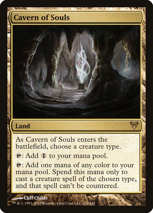 Cavern of Souls AVR-226 Rare Played Englisch