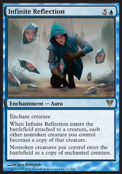 Unendliche Spiegelung AVR-61 Rare Excellent Englisch Foil