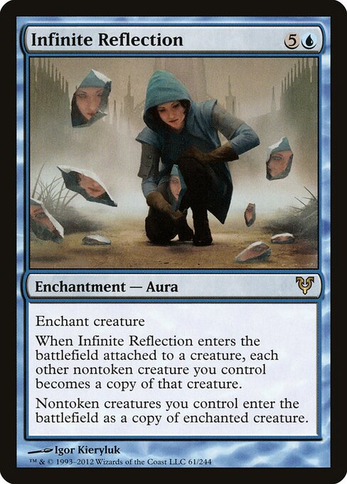 Unendliche Spiegelung AVR-61 Rare Excellent Englisch Foil