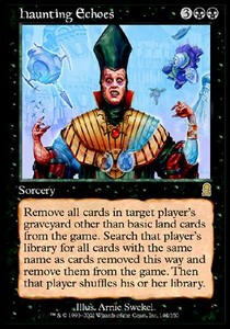 Haunting Echoes ODY-142 Rare Light Played Englisch