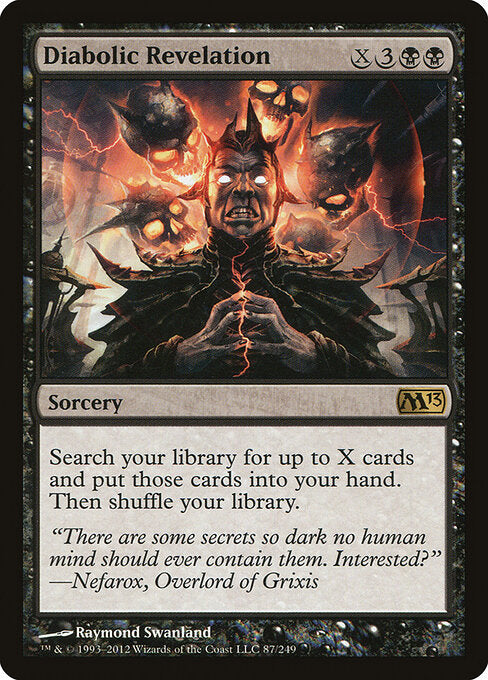 Diabolic Revelation M13-87 Rare Excellent Englisch