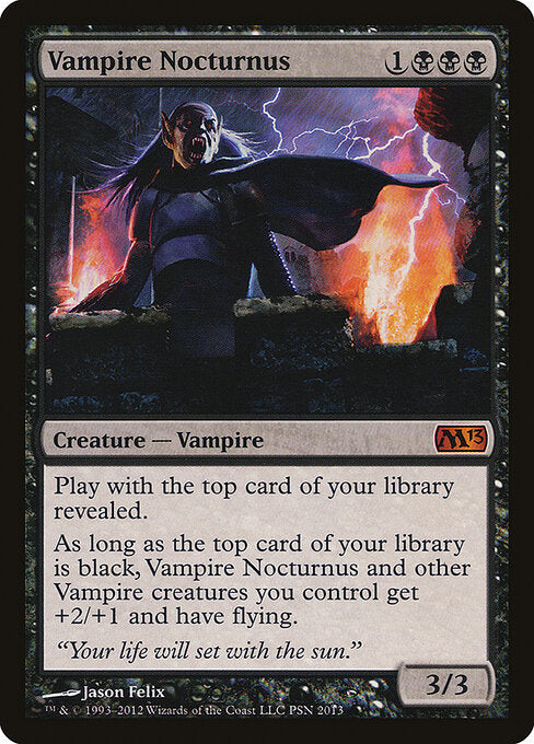 Vampire Nocturnus DPP- Mythic Excellent Englisch