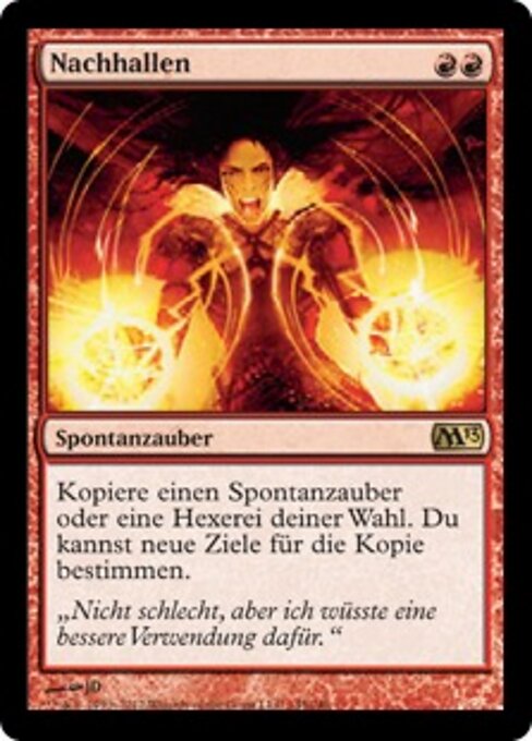 Nachhallen M13-145 Rare Near Mint Deutsch
