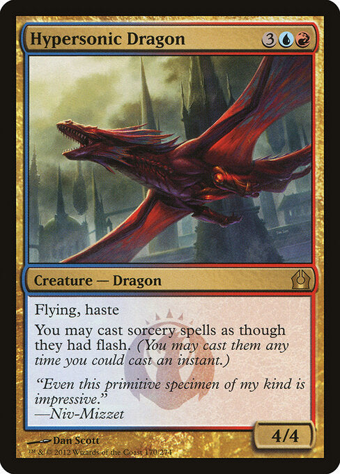 Hypersonic Dragon RTR-170 Rare Good Englisch Foil