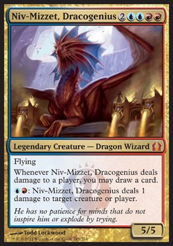 Niv-Mizzet, der geniale Drache RTR-183 Mythic Excellent Deutsch