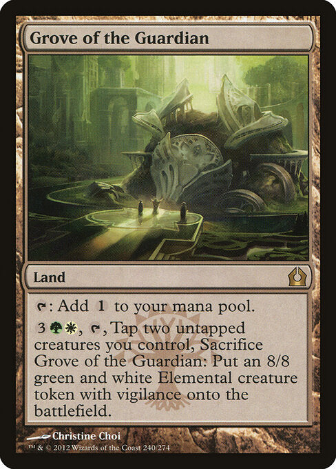 Grove of the Guardian RTR-240 Rare Excellent Englisch Foil