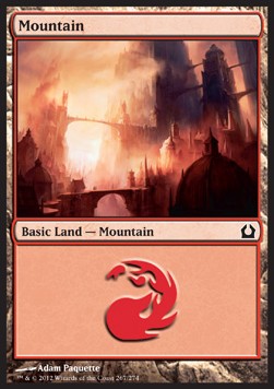 Gebirge (V.3) RTR-267 Land Excellent Deutsch Foil