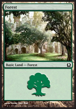 Wald (V.2) RTR-271 Land Excellent Englisch Foil