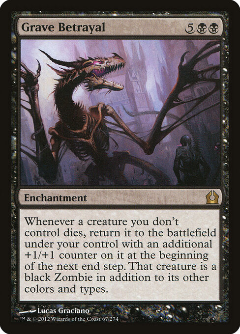 Grave Betrayal RTR-67 Rare Played Englisch