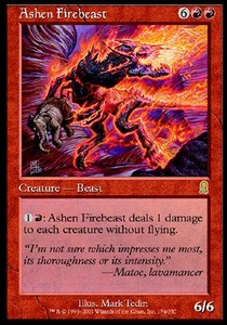 Aschfahle Feuerbestie ODY-174 Rare Excellent Englisch