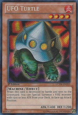 Ufo-Schildkröte LCYW-233 Secret Rare Excellent Deutsch 1. Auflage