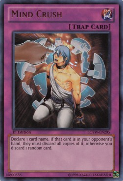 Geisteszersetzung LCYW-295 Ultra Rare Light Played Deutsch 1. Auflage