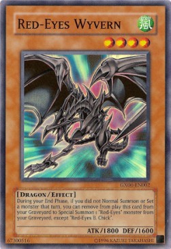 Rotäugiger Lindwurm GX06-002 Super Rare Good Deutsch