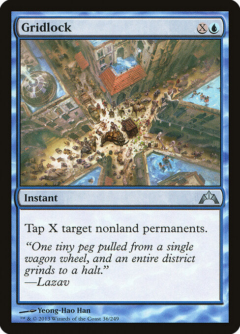 Gridlock GTC-36 Uncommon Excellent Englisch Foil