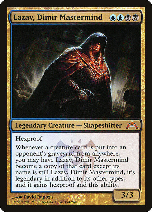 Lazav, Dimir Mastermind GTC-174 Mythic Excellent Englisch