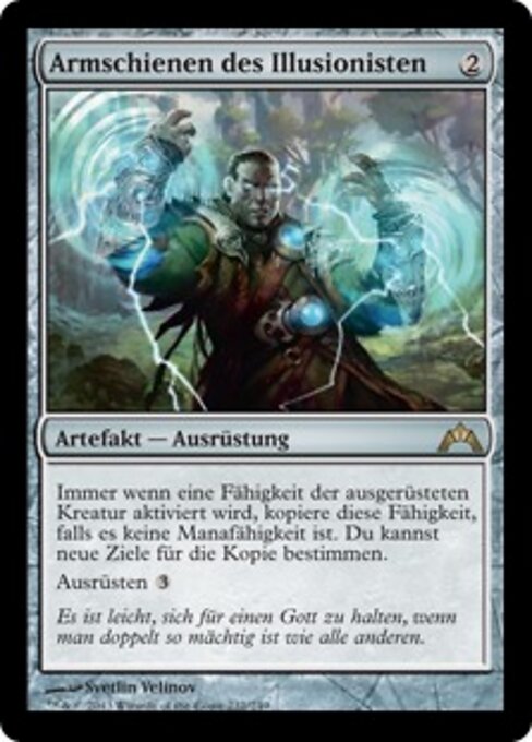 Armschienen des Illusionisten GTC-231 Rare Excellent Deutsch