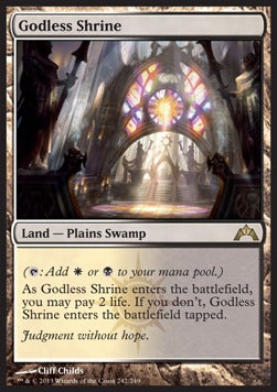 Gottloser Schrein GTC-242 Rare Light Played Englisch
