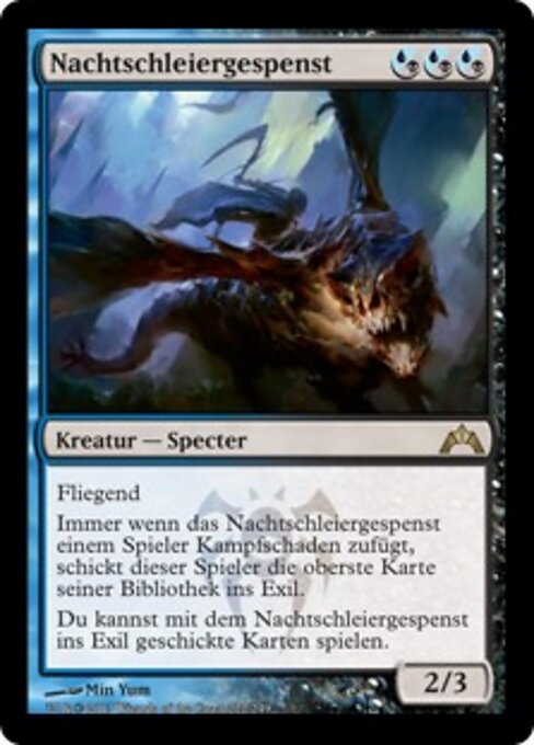 Nachtschleiergespenst GTC-222 Rare Good Deutsch