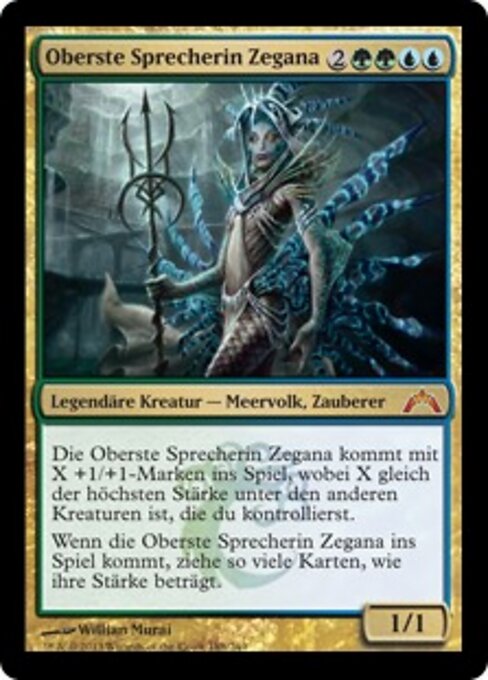 Oberste Sprecherin Zegana GTC-188 Mythic Good Deutsch