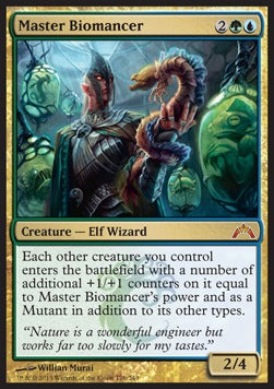 Meister-Biomagier GTC-176 Mythic Excellent Englisch