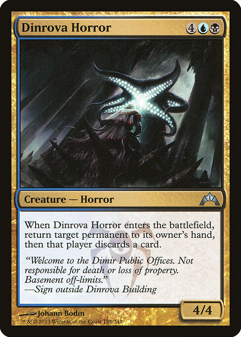 Dinrova Horror GTC-155 Uncommon Excellent Englisch
