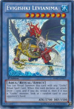 Evigishki Levianima HA07-017 Secret Rare Light Played Englisch 1. Auflage