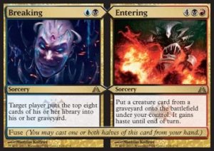 Breaking // Entering DGM-124 Rare Light Played Englisch