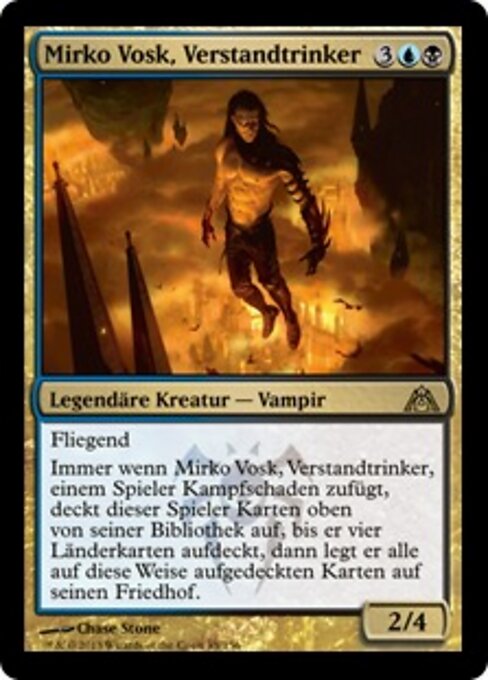 Mirko Vosk, Verstandtrinker DGM-85 Rare Light Played Deutsch
