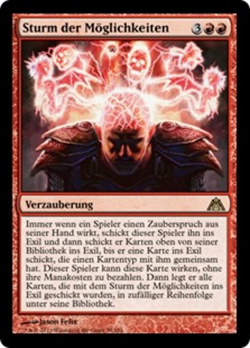 Sturm der Möglichkeiten DGM-34 Rare Good Deutsch