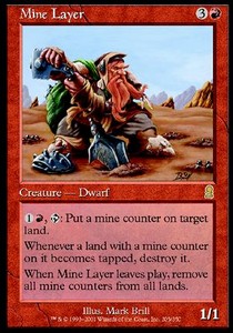 Minenleger ODY-205 Rare Light Played Deutsch