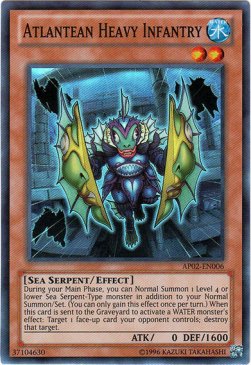 Atlantean Heavy Infantry AP02-006 Super Rare Excellent Englisch